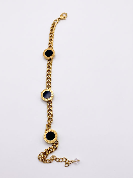 Ladies Bracelet - Stackable Thin Rings Set