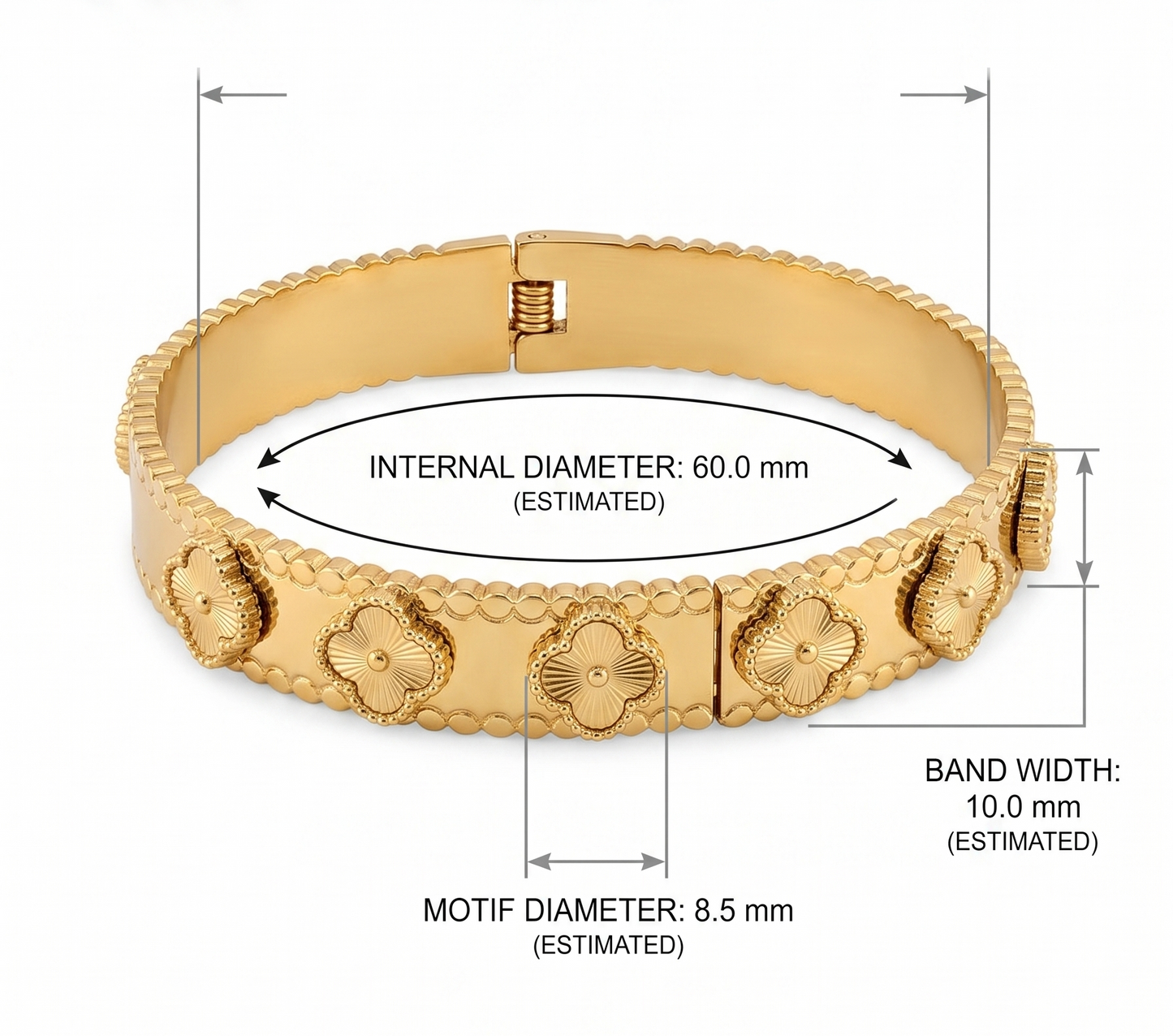 Stainless Steel Bangle for Women | Waterproof & Tarnish-Free