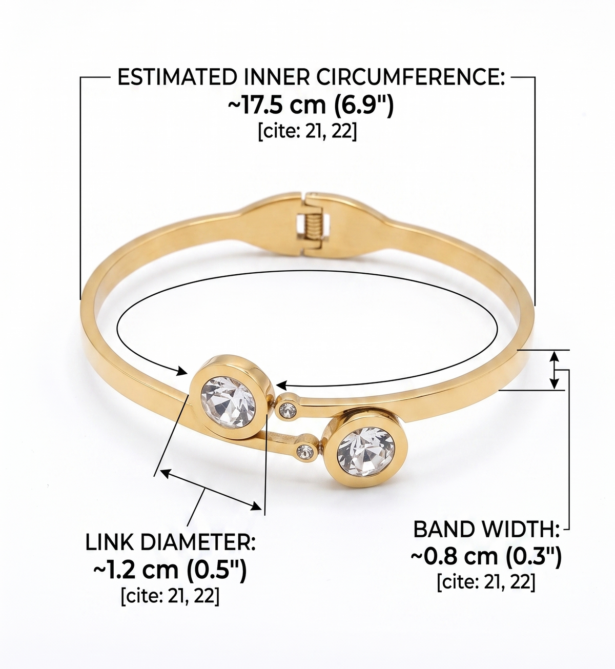 Stainless Steel Bangle for Women | Waterproof & Tarnish-Free