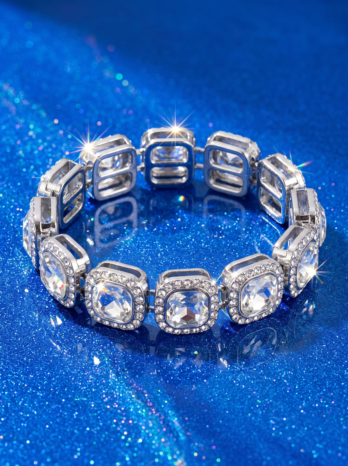 Elegant Silver Italian Bangle for Women