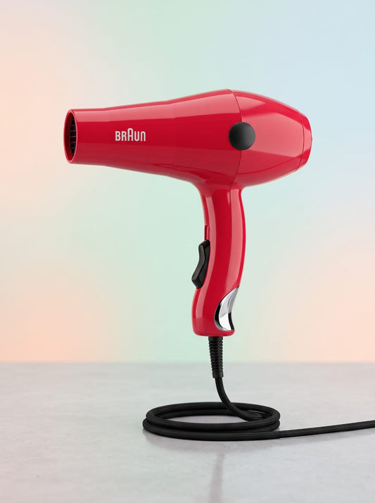 Braun Hair Dryer with holographic effect