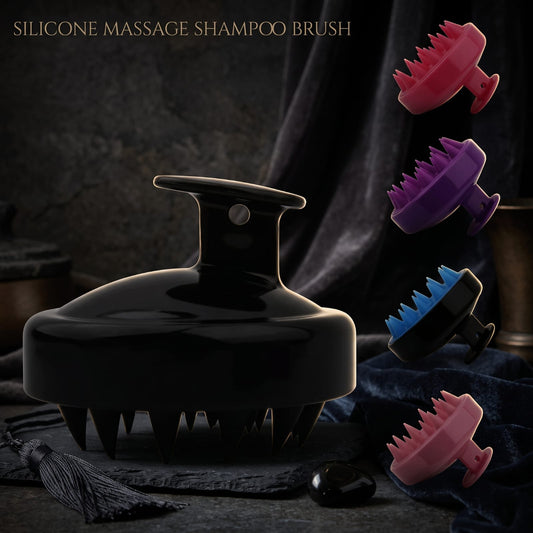 Silicone Massage Shampoo Brush structural features