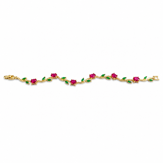 Stainless steel Bracelet - Tulip style