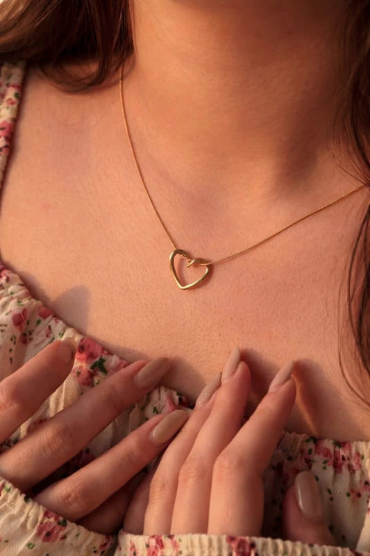 Heart Pendant Necklace – Premium Stainless Steel