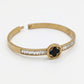 Ladies Bracelet - Antique Oxidized Silver Kada