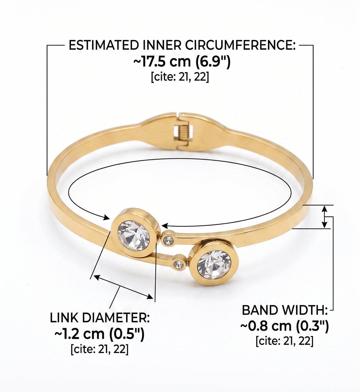 Stainless Steel Bangle for Women | Waterproof & Tarnish-Free