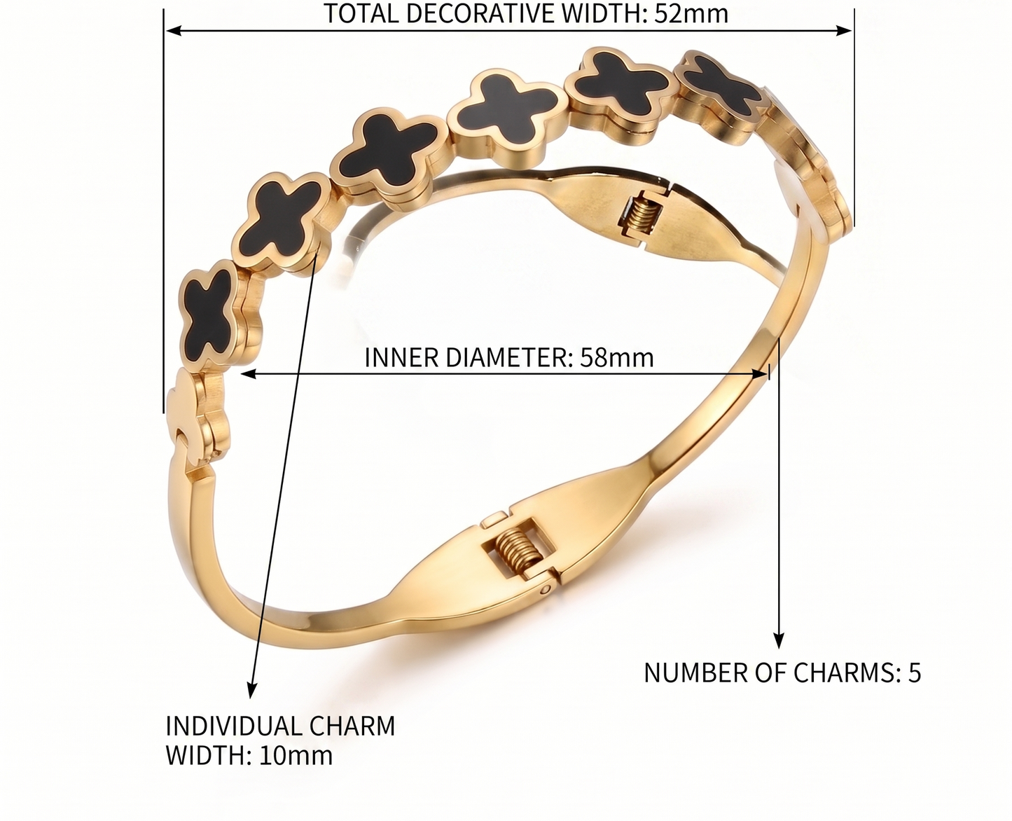 Stainless Steel Bangle for Women | Waterproof & Tarnish-Free
