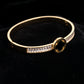 Ladies Bracelet - Antique Oxidized Silver Kada