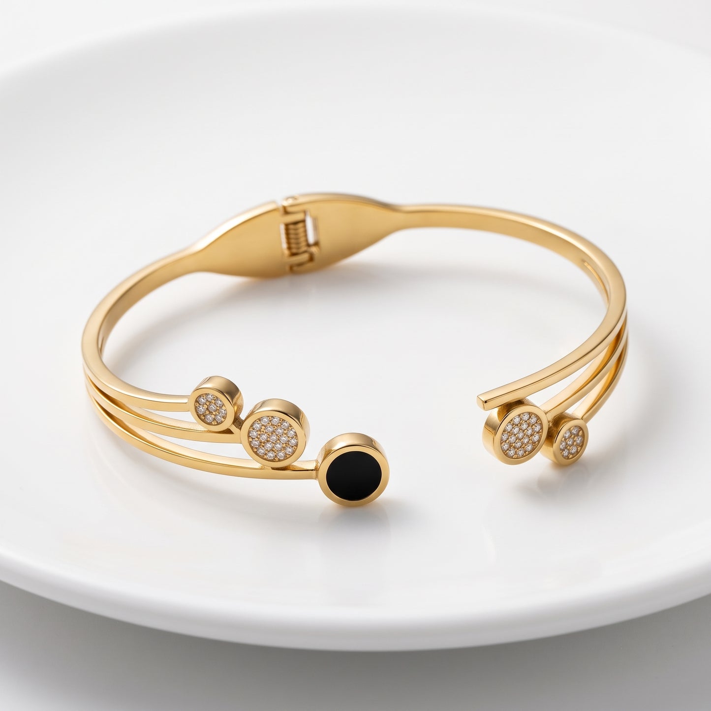 Ladies Bracelet - Kundan Meenakari Kada