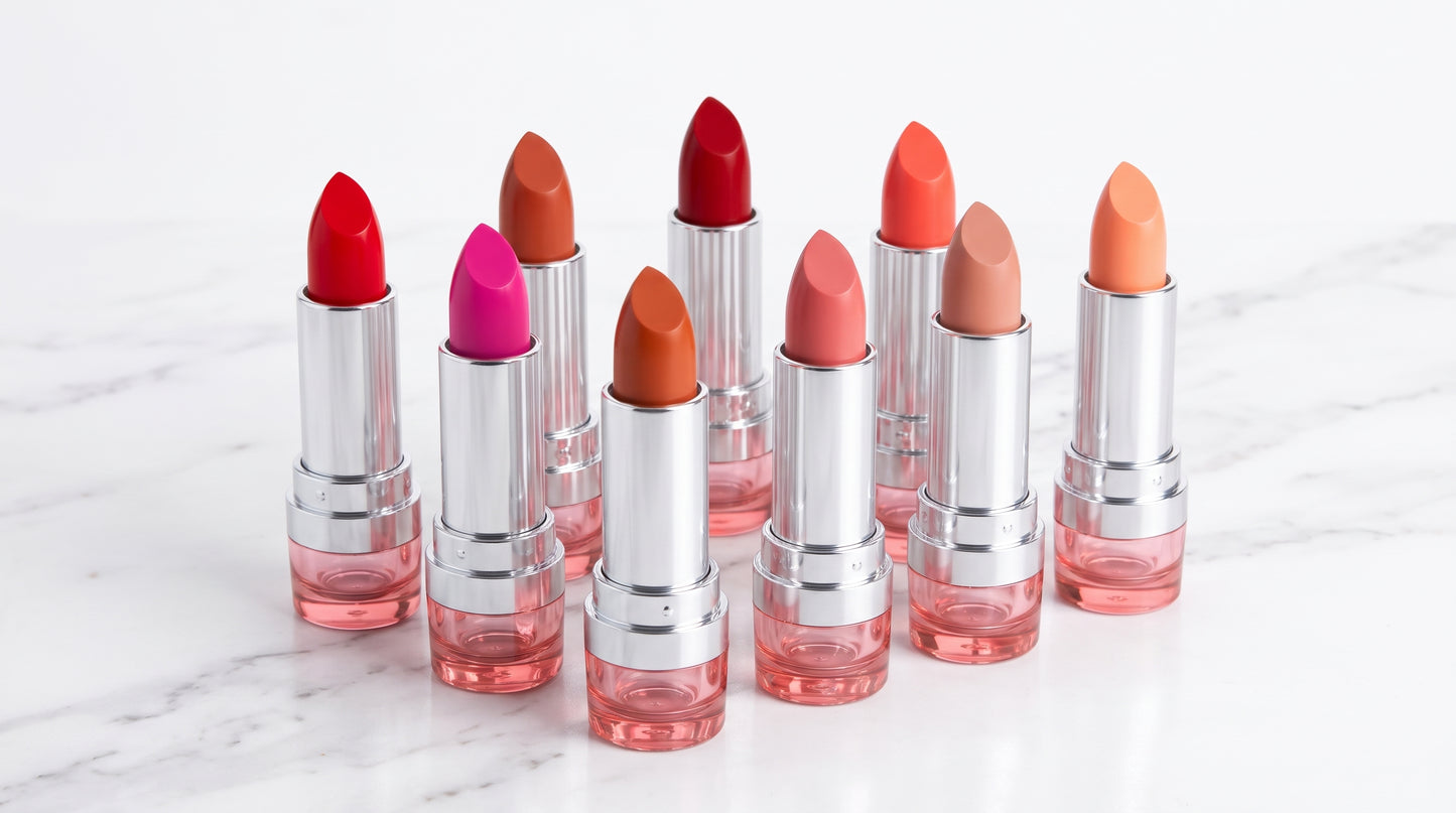 Lipstick Collection – Jelly Glow & Creamy Shades for Every Look
