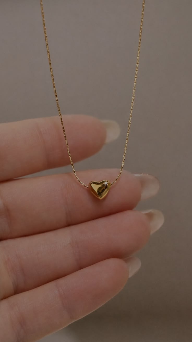 Heart Stainless Steel Lock Pendant Necklace