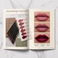 Matte Lip Liner Definition Collection catalog with swatches