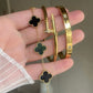 3-Piece Stainless Steel Women’s Bangles Set