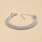 Silver Stainless Steel Bracelet for Women | Tarnish-Free | Waterproof