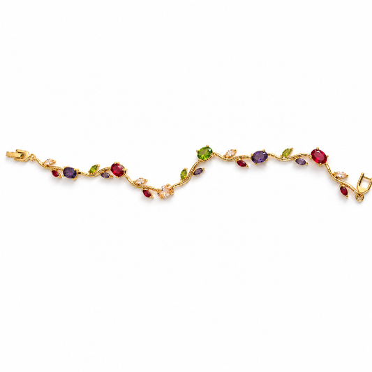 Stainless steel Bracelet -  tulip style