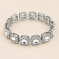 Elegant Silver Italian Bangle for Women