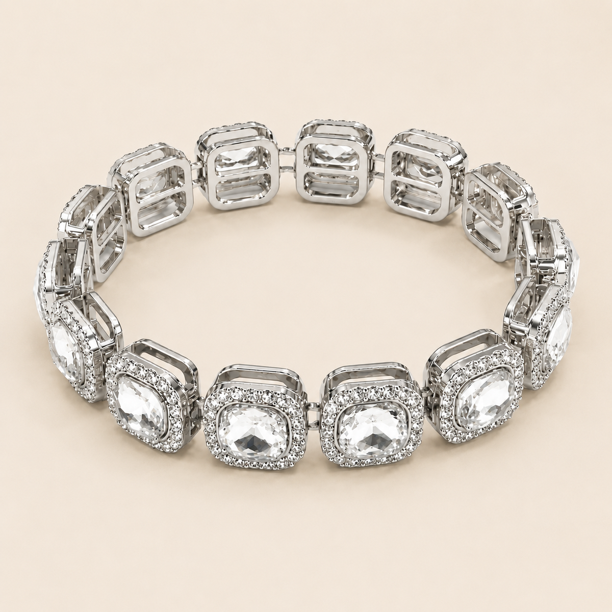 Elegant Silver Italian Bangle for Women
